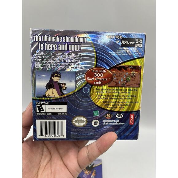 Duel Masters Kaijudo Showdown Nintendo Game Boy Advance GBA Authentic Complete - Picture 9 of 11
